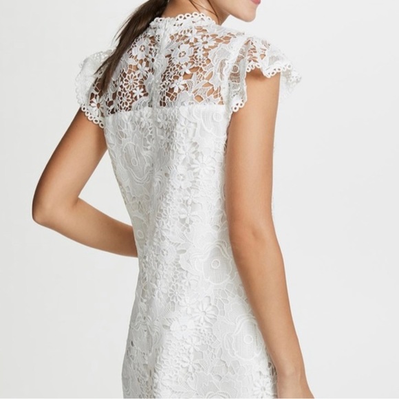 Cupcakes and Cashmere White Lace Mini Dress NWT - Picture 2 of 8